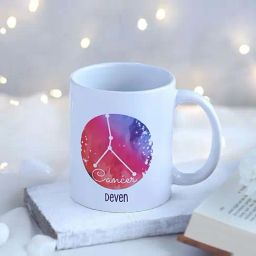 FNP Multicolor Ceramic Personalised Cancer Zodiac Mug (325ml)-picture-12