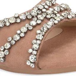 Alberto Torresi Women's Pink Ethnic Sandals image 5