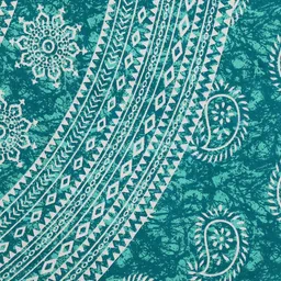 Cotton Choice Multicoloured 180 TC King Bedsheet with 2 Pillow Covers image 2