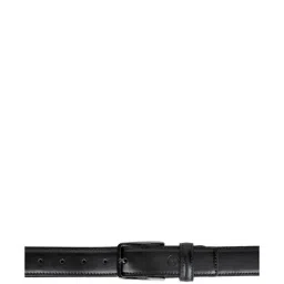 BULCHEE Black Leather Waist Belt for Men image 4