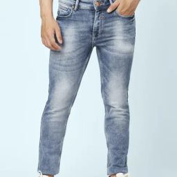 People by Pantaloons Blue Skinny Fit Jeans-picture-26