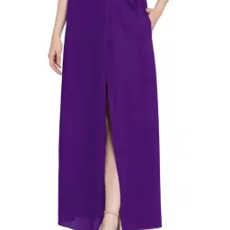 PATRORNA Purple Maxi Skirt-picture-29