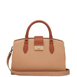 Miraggio Ellen Tan Solid Medium Handbag-picture-30