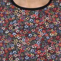 StyleStone Multicolor Floral Print High Low Dress image 5