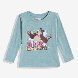 Eteenz Girls Animal Graphic Printed T-shirt-image-95