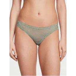 Victoria's Secret Green The Lacie Lace Brief Panty-image-89