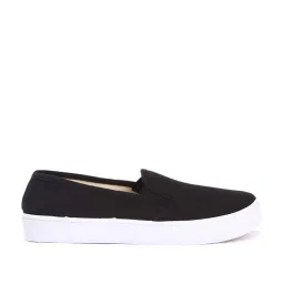 Forever 21 Women's Jet Black Casual Sneakers image 2