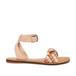Aldo Women's Beige Ankle Strap Sandals image 1