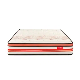 Duroflex Boltt Plus Cream Foam Bonnell Spring Euro Top Mattress - Queen Size (75 in. L x 60 in. W) image 2