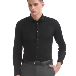 Arrow New York Black Full Sleeves Shirt-picture-22