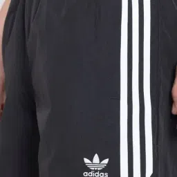 Adidas Originals Black Regular Fit Sprinter Sports Shorts image 4