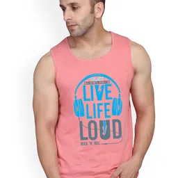 SLOWLORIS Pack Of 2 Printed Gym Vests
SL26 COMBO (LOUD PEACH) (JUST WHITE) image 2