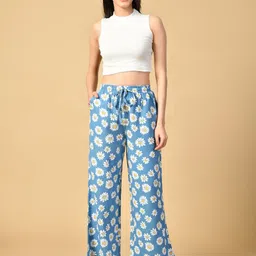 all about you Women Floral Printed Trousers image 4
