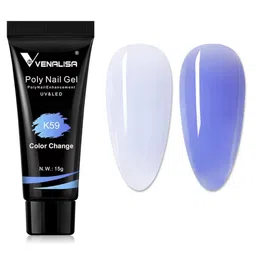 VENALISA UV & LED Colour Change Acrylic Poly Nail Extension Gel 15 g - Shade K59-image-74
