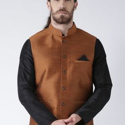 Deyann Men Copper Nehru Jacket-picture-40