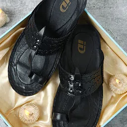 ID Men Leather Comfort Sandals-image-9