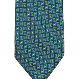 PELUCHE Green Checked Broad Tie-picture-15