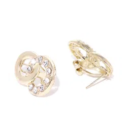 Jewels Galaxy Gold-Plated Stone Studded Jewellery Set image 5