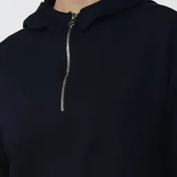 Forever 21 Black Regular Fit Hoodie image 5