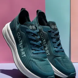 Cultsport Women's Comfort Green Running Shoes image 1