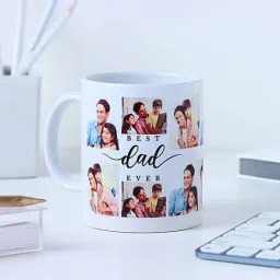 FNP Multicolor Ceramic Personalised Photo Mug (325ml) image 3