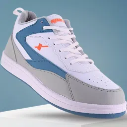 Sparx Men's White Casual Sneakers image 1