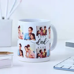 FNP Multicolor Ceramic Personalised Photo Mug (325ml) image 2