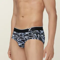 XYXX Black & White Printed Briefs image 3
