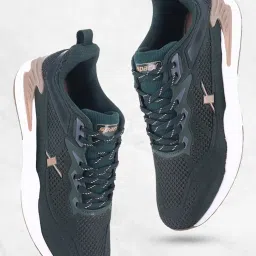 Sparx Men's Forest Green Running Shoes image 1