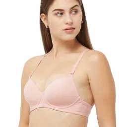 Soie Multicolor Non Wired Padded T-Shirt Bra - (Pack Of 2) image 3