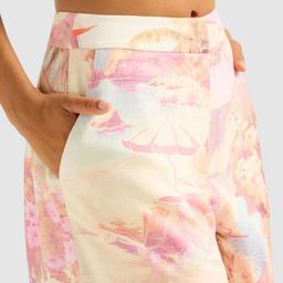Forever New Women Floral Printed High-Rise Shorts-image-93