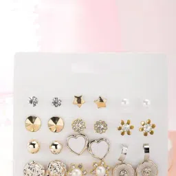 Karatcart Gold-Tone Plated Earrings for Women-picture-24