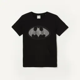 Fame Forever by Lifestyle Kids Black Printed Regular Fit T-Shirt image 1