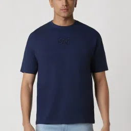 Van Heusen Navy Regular Fit T-Shirt image 1