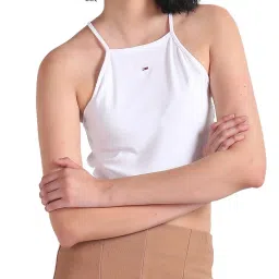 Tommy Hilfiger White Regular Fit Top image 1