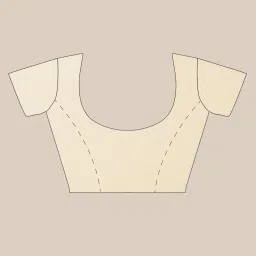 Kalakari India Yellow Printed Saree With Unstitched Blouse image 3