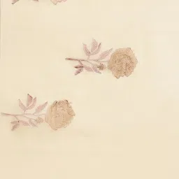 Kalakari India Yellow Printed Saree With Unstitched Blouse image 4