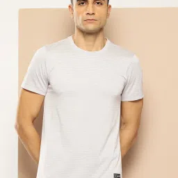 ALCIS Anti-Statix & Drytech+ Light Grey Slim Fit Sports T-Shirt image 1