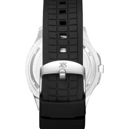 KENNETH SCOTT Men Dial & Straps Analogue Watch K24014-SSBB image 3