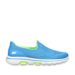 Skechers Women's GO WALK 5 Turquoise Walking Shoes image 1