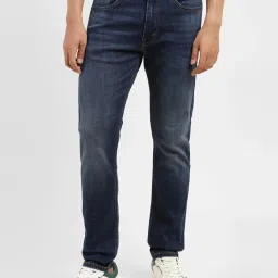 Levi's 512 Blue Cotton Tapered Fit Jeans image 1
