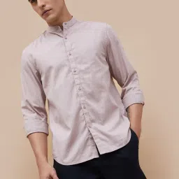 Code By Lifestyle Pink Regular Fit Shirt image 1