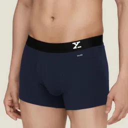 XYXX Dark Maroon & Navy Regular Fit Trunks - Pack of 2 image 3
