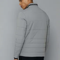 Allen Solly Grey Regular Fit Quilted Jacket image 2