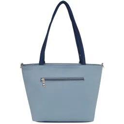 Giordano Blue Solid Medium Shoulder Handbag image 3