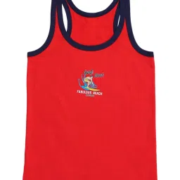 Bodycare Boys Multicolor Printed Vests - Pack of 3 image 2