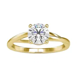 Fiona Diamonds Lab Grown Diamond 18k (750) Yellow Gold Ring for Women-image-68