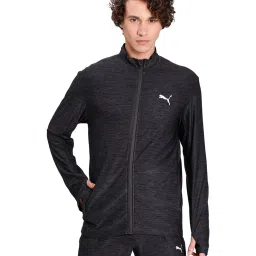 Puma Black Regular Fit Sports Jacket image 1