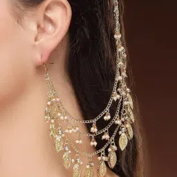 Karatcart Gold-Tone Plated Earrings for Women-picture-18