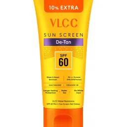 VLCC Water Resistant Sun Screen Gel Creme SPF 60 PA++++ - 125 gm image 1
